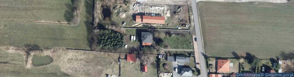 Zdjęcie satelitarne Łobódź ul.