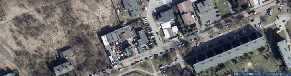 Zdjęcie satelitarne Łozowa ul.