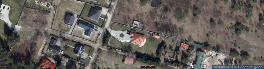 Zdjęcie satelitarne Łodzianka ul.