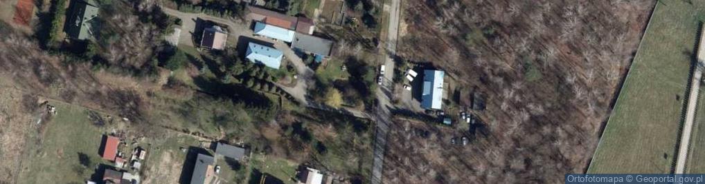 Zdjęcie satelitarne Łodzianka ul.