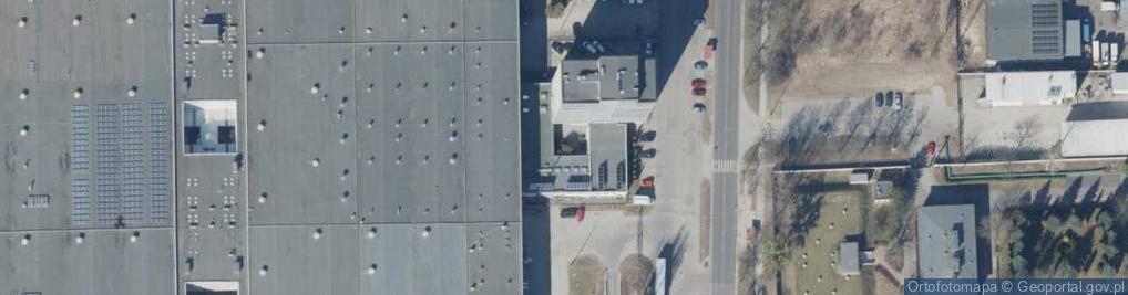 Zdjęcie satelitarne Lodowa ul.