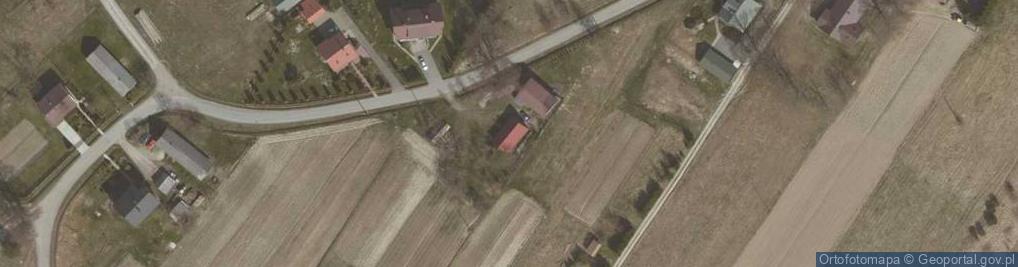 Zdjęcie satelitarne Łodzina ul.