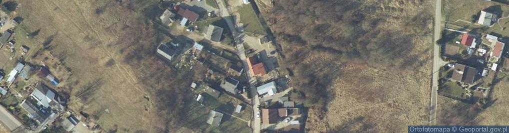 Zdjęcie satelitarne Łomia ul.