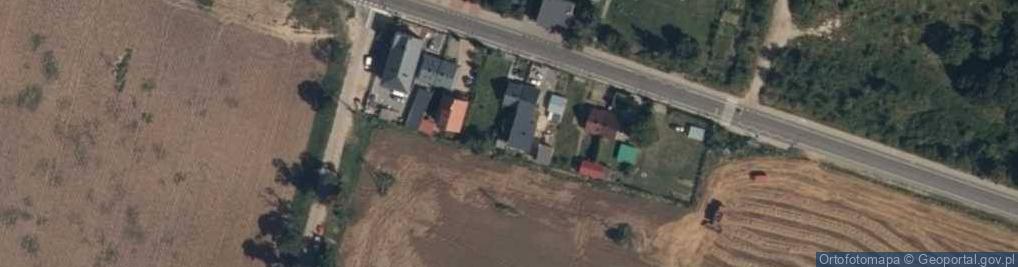 Zdjęcie satelitarne Łomna-Las ul.