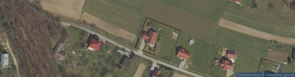 Zdjęcie satelitarne Łomna ul.