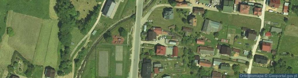 Zdjęcie satelitarne Łomnica-Zdrój ul.