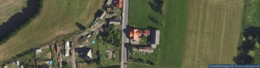Zdjęcie satelitarne Łomnica ul.