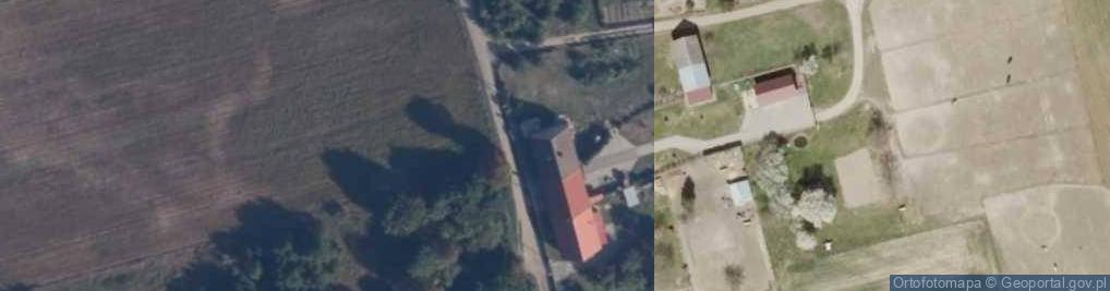 Zdjęcie satelitarne Łomnica-Folwark ul.