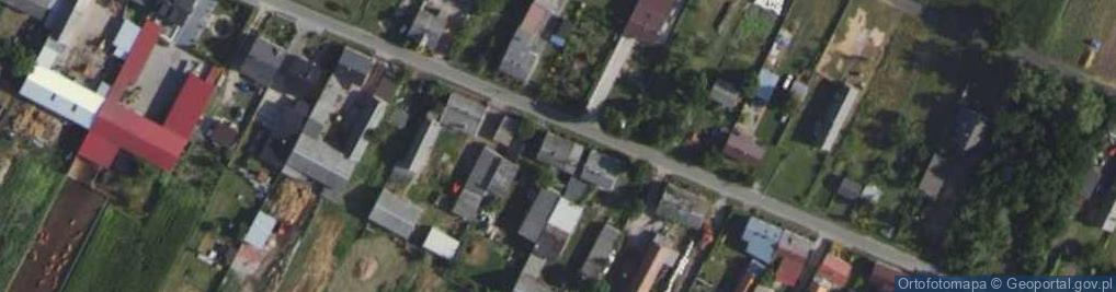 Zdjęcie satelitarne Łomów ul.