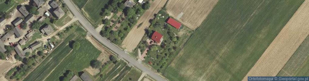 Zdjęcie satelitarne Łopiennik Dolny-Kolonia ul.