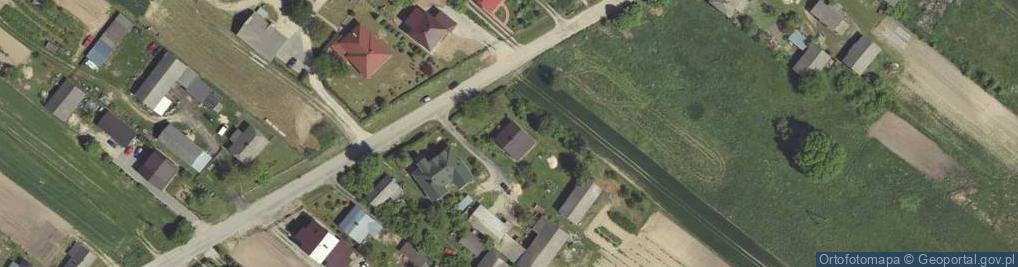 Zdjęcie satelitarne Łopiennik Górny ul.