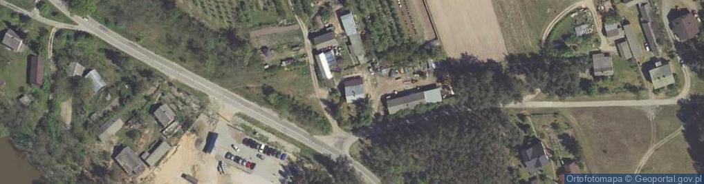 Zdjęcie satelitarne Łopoczno ul.
