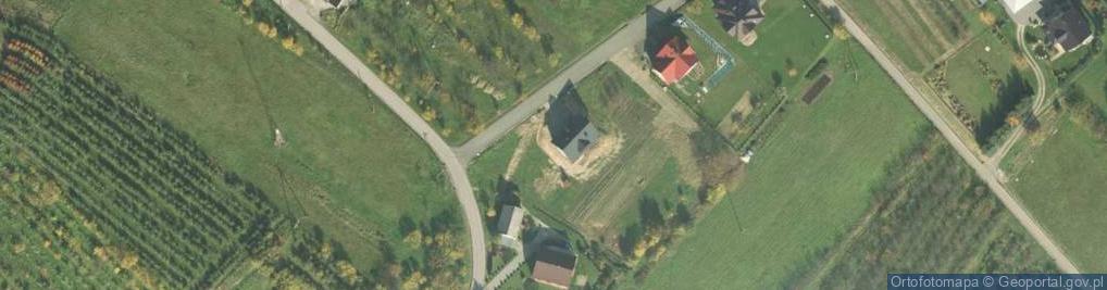 Zdjęcie satelitarne Łososina Dolna ul.