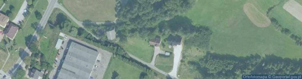 Zdjęcie satelitarne Łososina Górna ul.