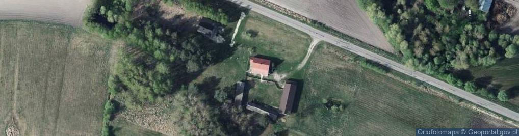 Zdjęcie satelitarne Łózki ul.