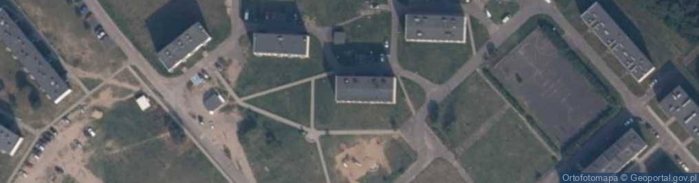 Zdjęcie satelitarne Lotnictwa Polskiego ul.