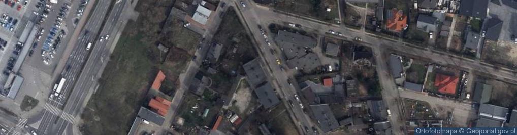 Zdjęcie satelitarne Łódzka ul.