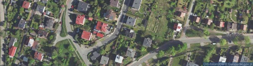 Zdjęcie satelitarne Łódzka ul.