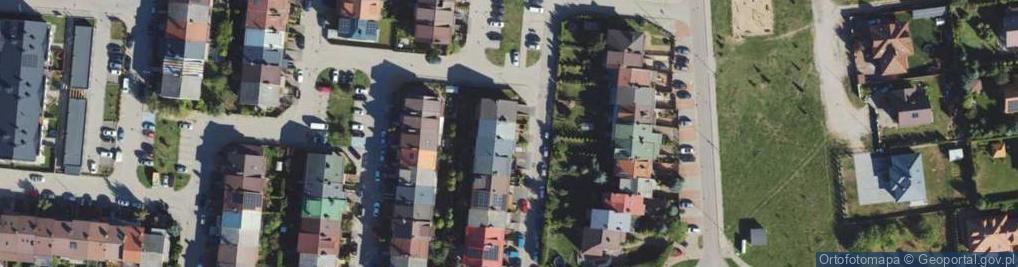 Zdjęcie satelitarne Łomżyńska ul.