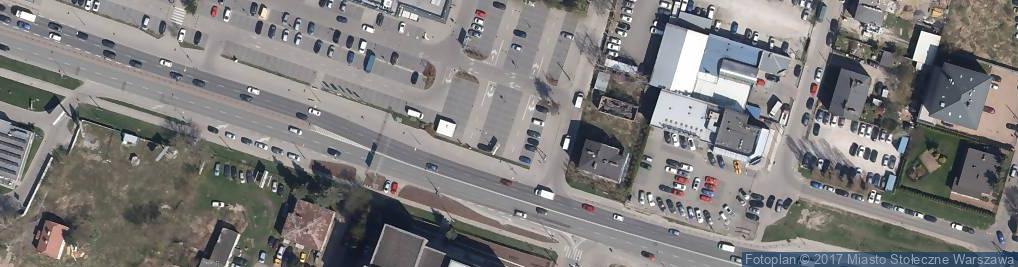 Zdjęcie satelitarne Łopuszańska ul.