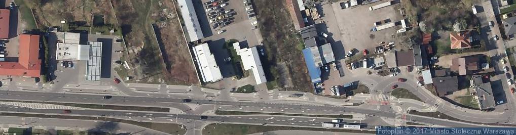 Zdjęcie satelitarne Łodygowa ul.