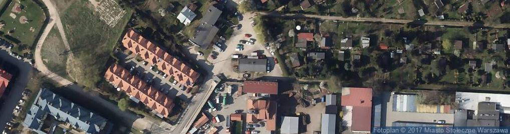 Zdjęcie satelitarne Łodygowa ul.