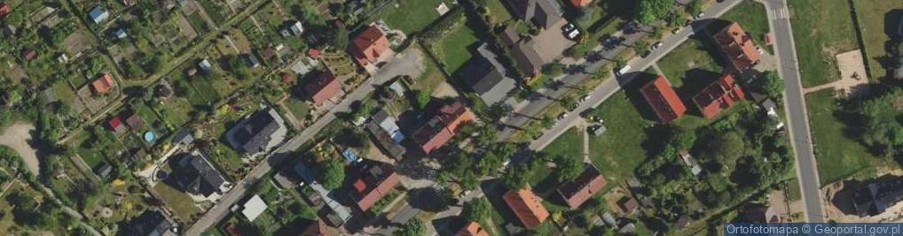 Zdjęcie satelitarne Lubańska ul.
