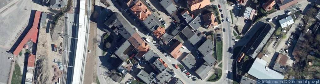Zdjęcie satelitarne Lutycka ul.