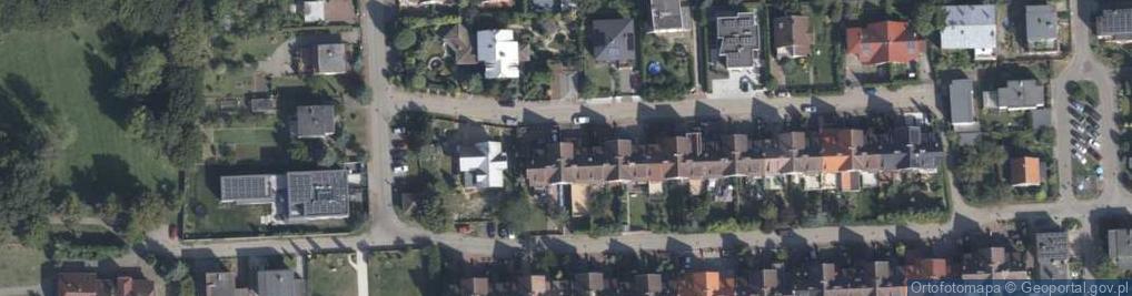 Zdjęcie satelitarne Łużycka ul.