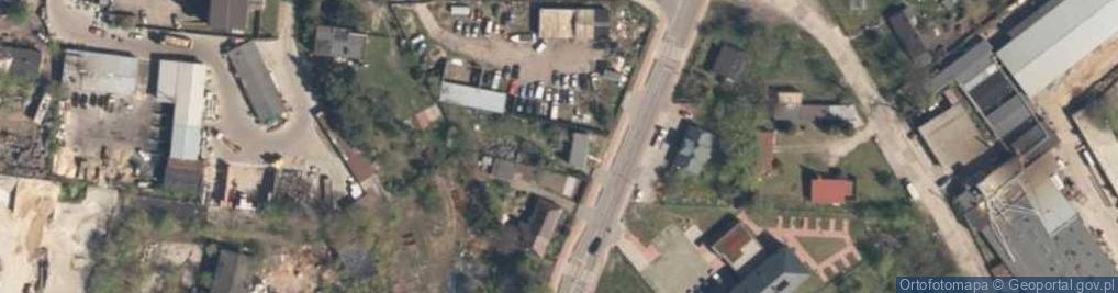Zdjęcie satelitarne Lutomierska ul.