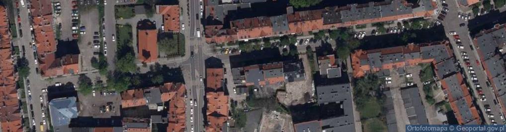 Zdjęcie satelitarne Łukasińskiego Waleriana, mjr. ul.