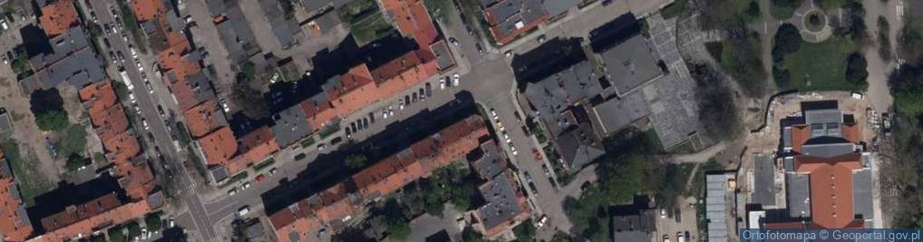 Zdjęcie satelitarne Łukasińskiego Waleriana, mjr. ul.