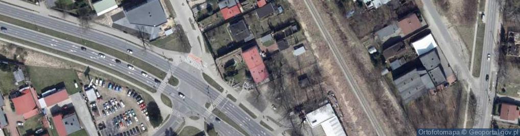 Zdjęcie satelitarne Łucji ul.