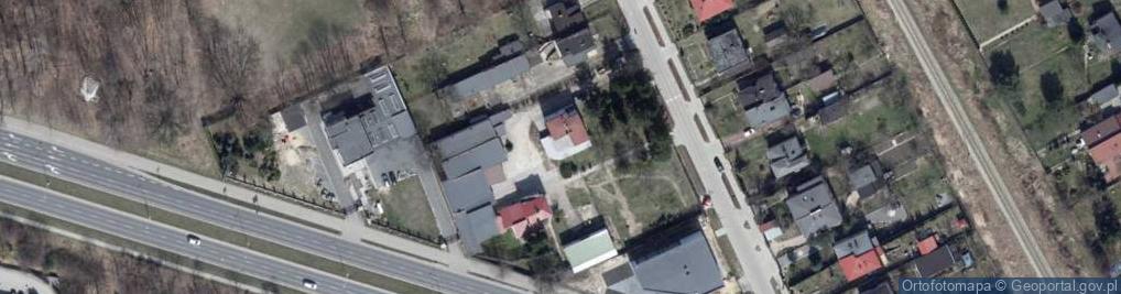 Zdjęcie satelitarne Łucji ul.