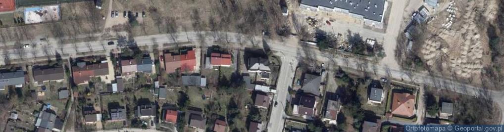 Zdjęcie satelitarne Łupkowa ul.