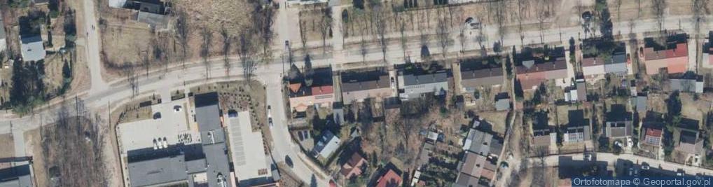 Zdjęcie satelitarne Łupkowa ul.