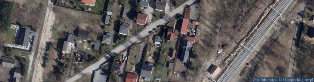 Zdjęcie satelitarne Lublinek ul.