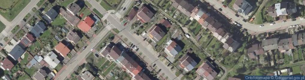 Zdjęcie satelitarne Łukasińskiego Waleriana, mjr. ul.
