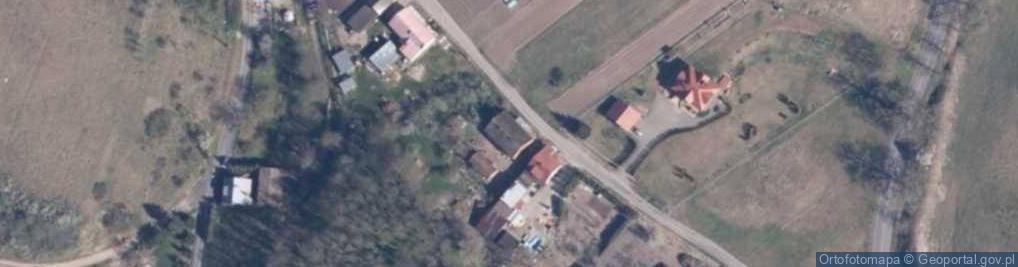 Zdjęcie satelitarne Lubiechów Dolny ul.