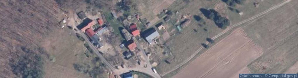 Zdjęcie satelitarne Lubiechów Dolny ul.