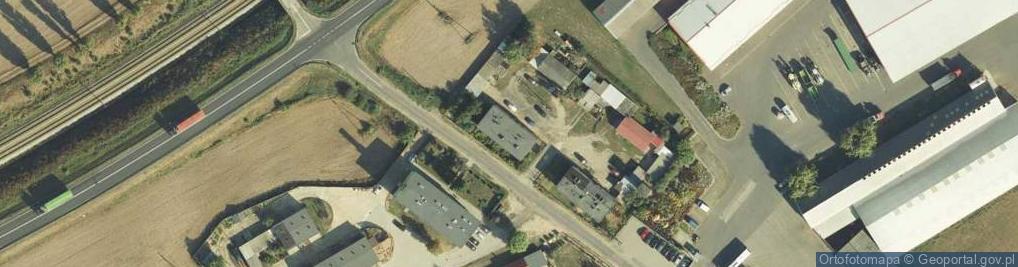 Zdjęcie satelitarne Lubiń ul.