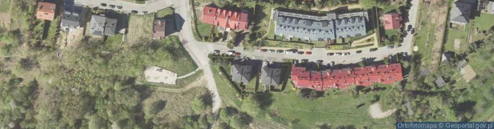 Zdjęcie satelitarne Łużyczan ul.