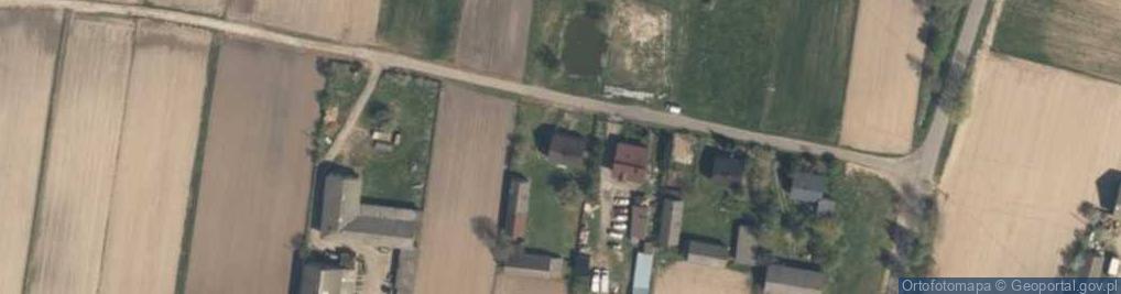 Zdjęcie satelitarne Łubna-Jakusy ul.