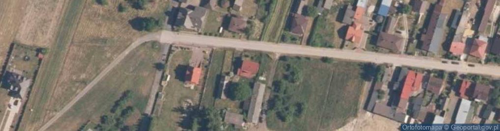 Zdjęcie satelitarne Lubochnia-Górki ul.