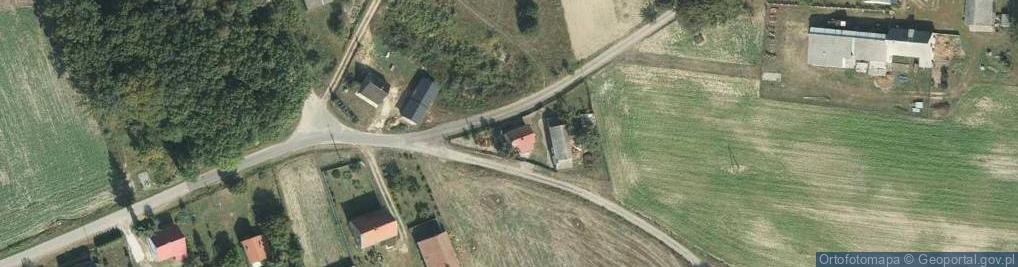 Zdjęcie satelitarne Lubodzież ul.