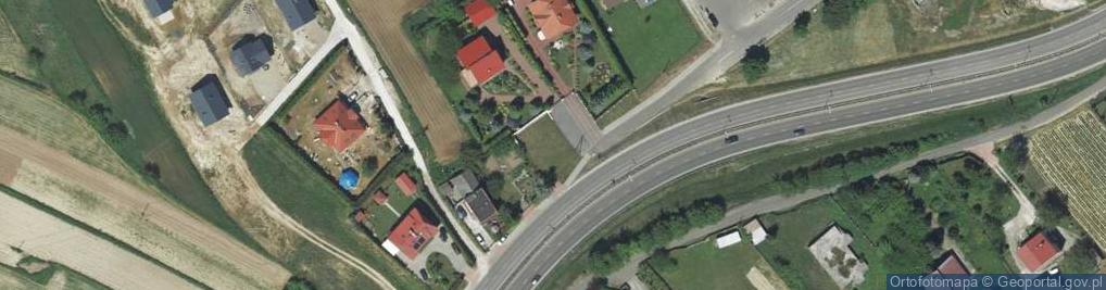 Zdjęcie satelitarne Luborzyca ul.