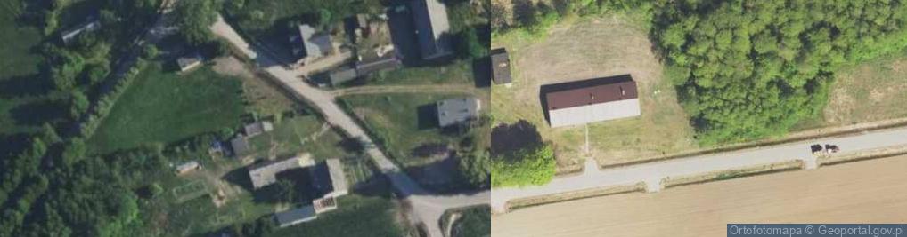 Zdjęcie satelitarne Łuby-Kurki ul.