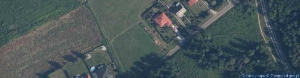 Zdjęcie satelitarne Lucień ul.