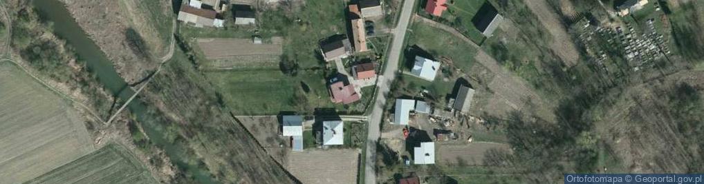 Zdjęcie satelitarne Łuczyce ul.