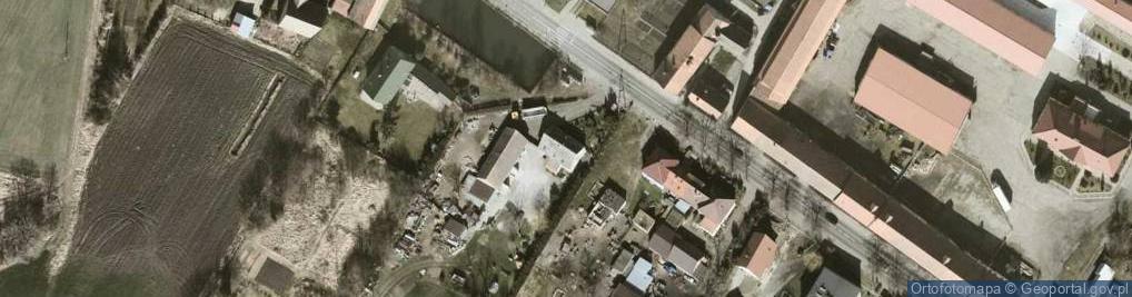 Zdjęcie satelitarne Ludów Polski ul.